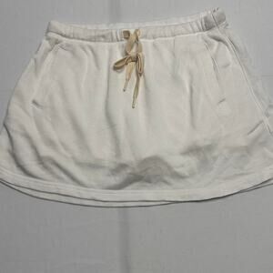 Offline By Aerie White Super Soft & Cute Wear EveryWhere Skirt